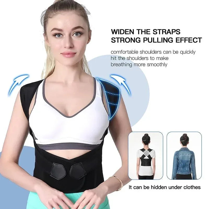 VELVET VOGUE™-Posture Corrector Brace for Men and Women