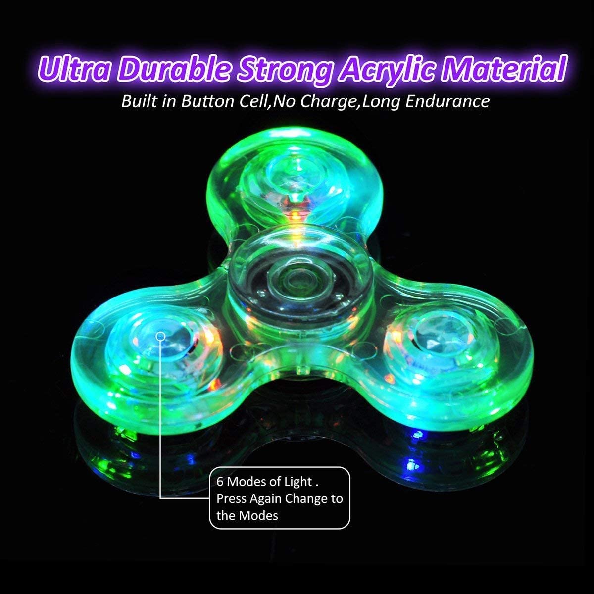 VELVET VOGUE™-LED Glow Fidget Spinner