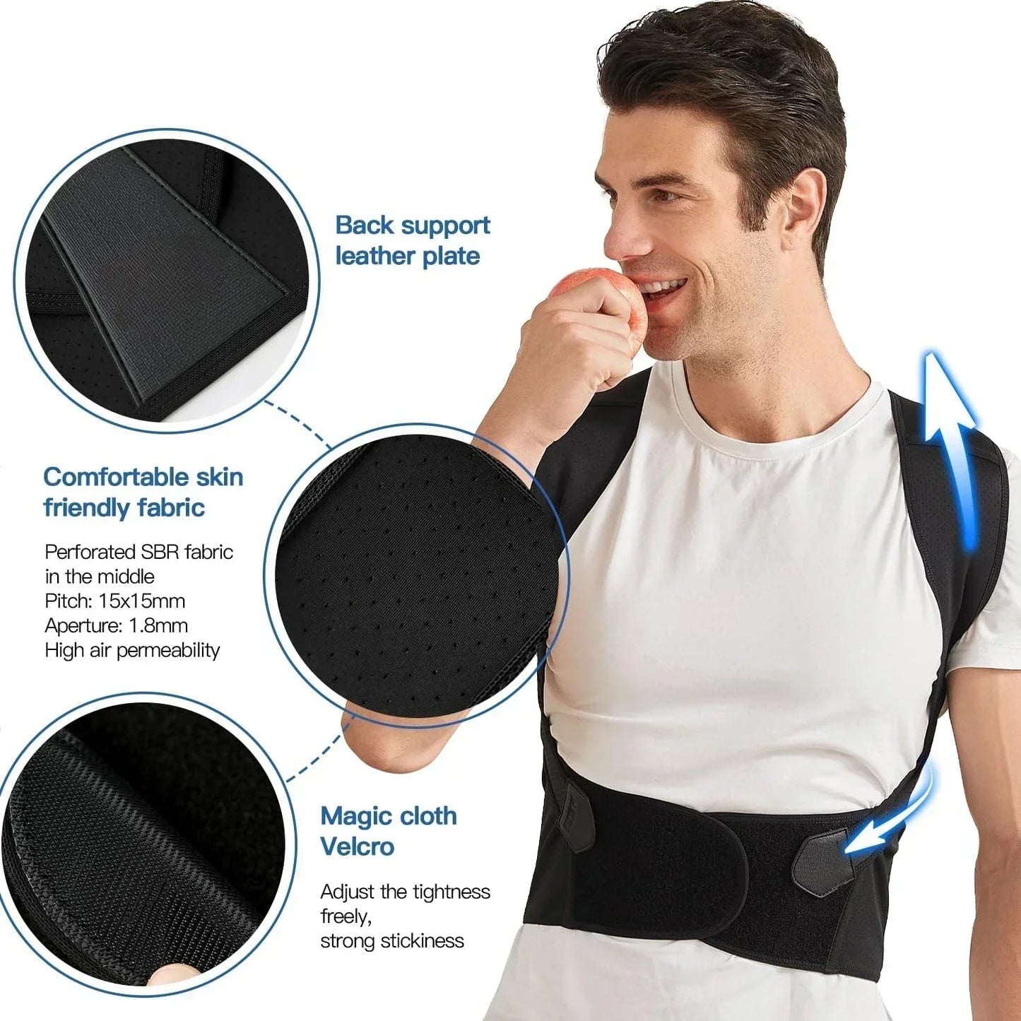 VELVET VOGUE™-Posture Corrector Brace for Men and Women