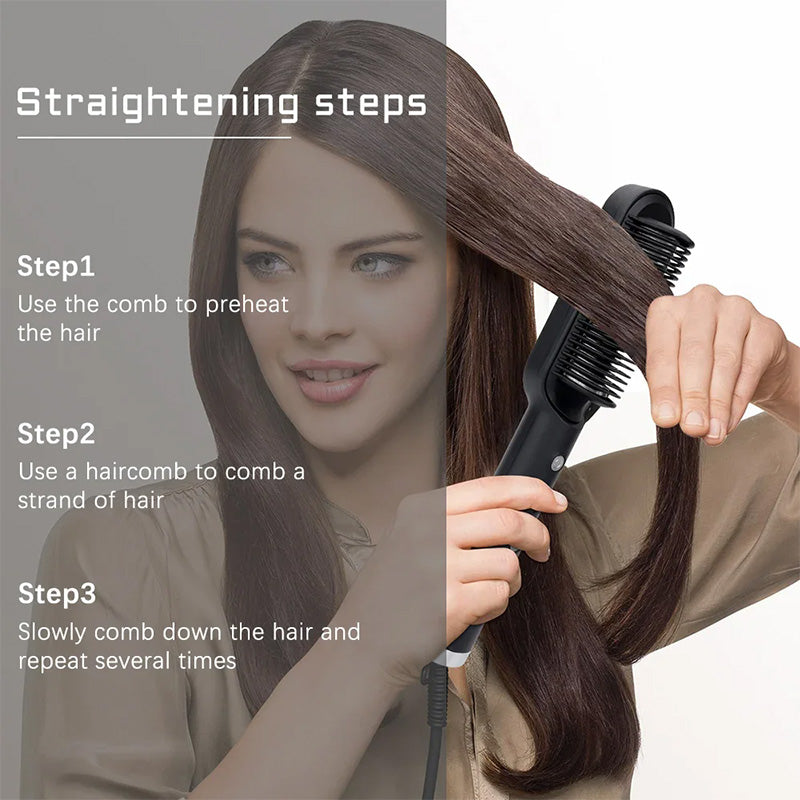 VELVET VOGUE™-Electric Hair Straightner Comb