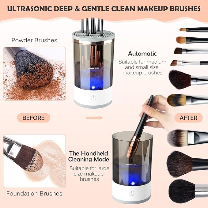 VELVET VOGUE™-Electric Makeup Brush Cleaner