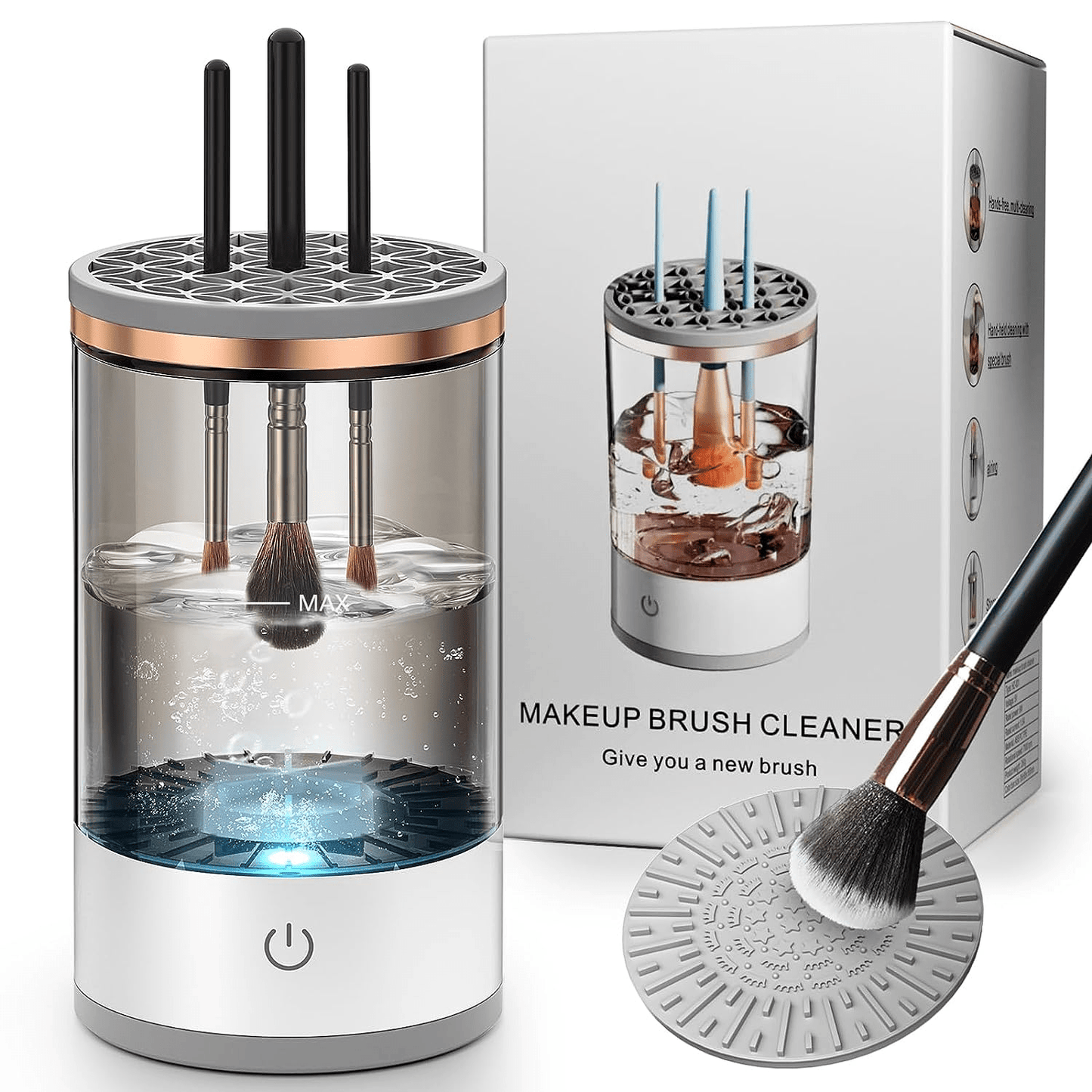 VELVET VOGUE™-Electric Makeup Brush Cleaner