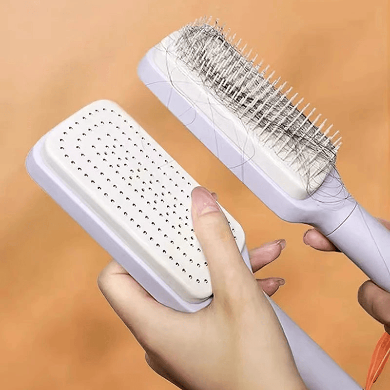 VELVET VOGUE™-SELF CLEANING HAIR COMB (IMPORTED)